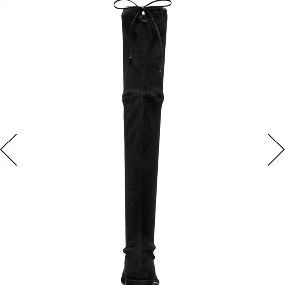 Stuart Weitzman Suede Lowland Over the Knee Boots - Picture 3 of 8
